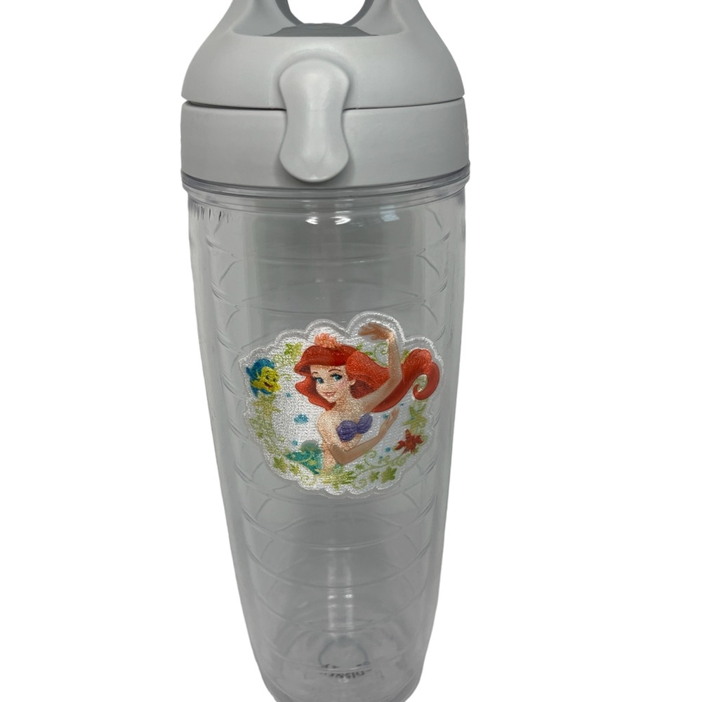 Tervis Disney The Little Mermaid Embroidered Patch 24oz Lid Loop RARE HTF